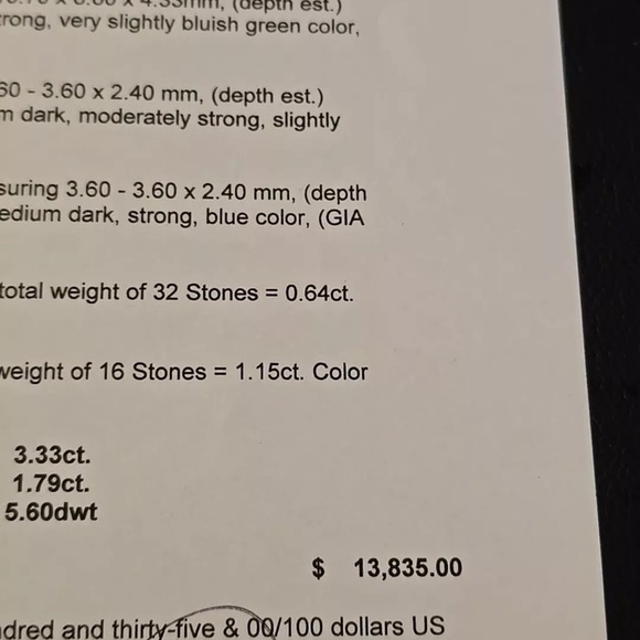 Women's 18kt Gold & Diamonds Halo Ring $13835.00 - Picture 9 of 9